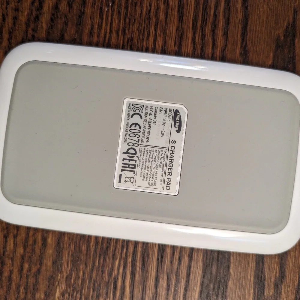 Samsung S Wireless Charger Pad